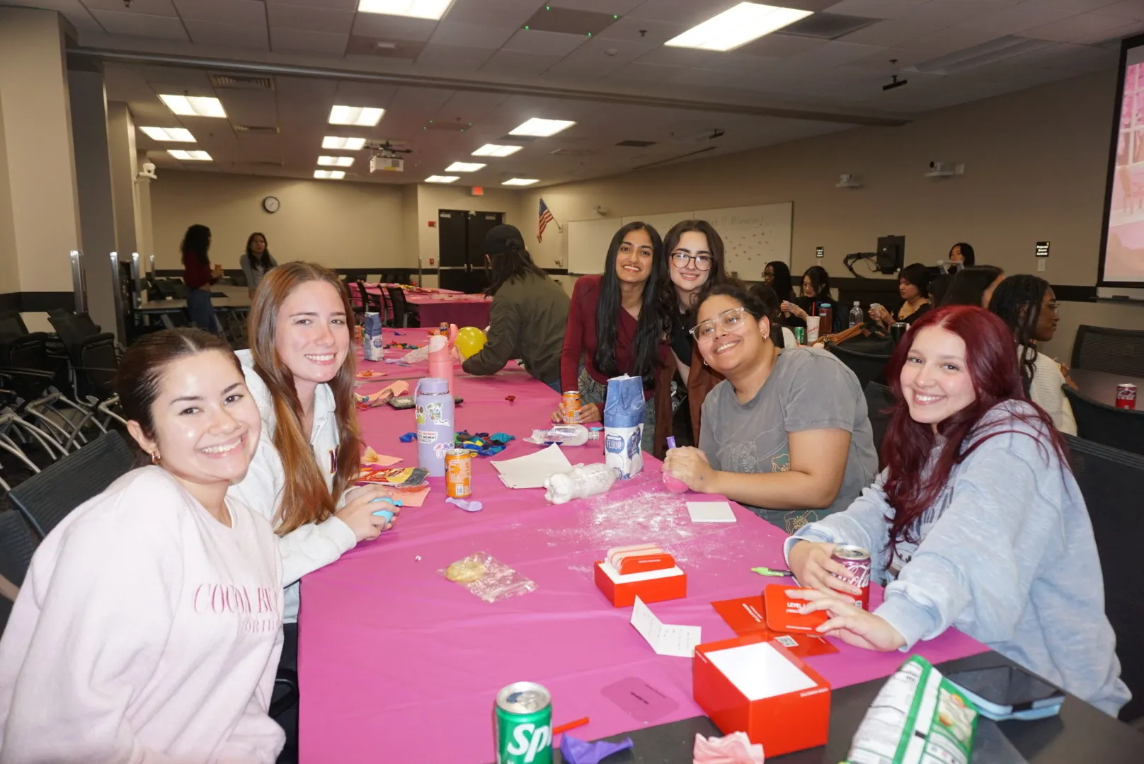 Girls Who Code members smiling together